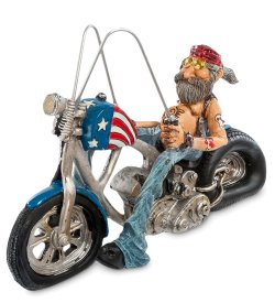 Фигурка Байкер - Ретро-Мотоцикл