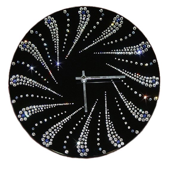 Часы с кристаллами Swarovski - Лучик солнца