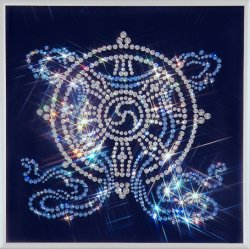 Картина Колесо фортуны c кристаллами Swarovski