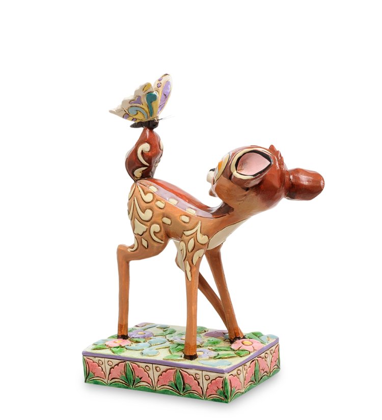 Статуэтка Олененок Бэмби - Весеннее настроение Disney Traditions, оборотная сторона