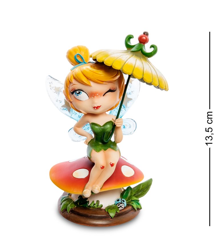 Статуэтка Фея Динь-Динь на грибочке The World of Miss Mindy