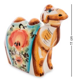 Статуэтка Верблюд Цветная гжель