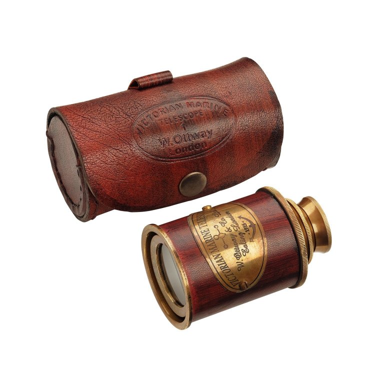 Подзорная труба Юнга, фотография трубы в закрытом виде