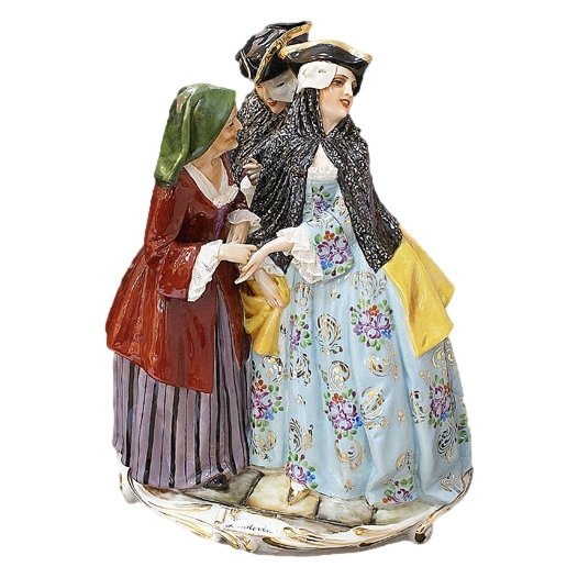 Статуэтка из фарфора Гадалка