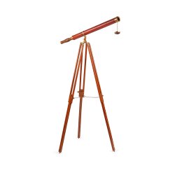 Большой телескоп на треноге, высота 165 см