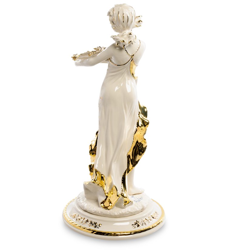 Статуэтка Девушка Богиня богатства Sabadin Vittorio SV- 100, фотография со спины