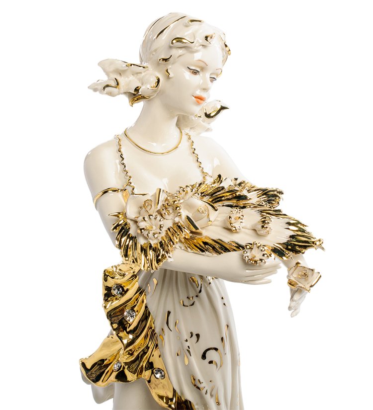Статуэтка Девушка Богиня богатства Sabadin Vittorio SV- 100, фотография крупным планом