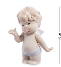 Статуэтка из фарфора Возмущенный Ангелочек карапуз