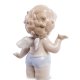 Статуэтка из фарфора Возмущенный Ангелочек карапуз Pavone JP-34/ 8, фотография со спины