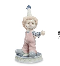 Статуэтка из фарфора Маленький клоун указатель