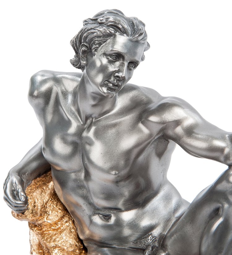 Композиция из 2-ух статуэток Сотворение Адама Veronese WS-26, увеличенный вид 1 статуэтки