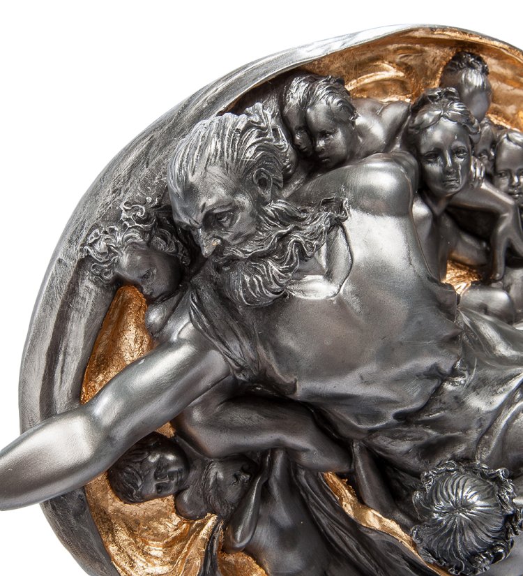 Композиция из 2-ух статуэток Сотворение Адама Veronese WS-26, увеличенный вид 2 статуэтки