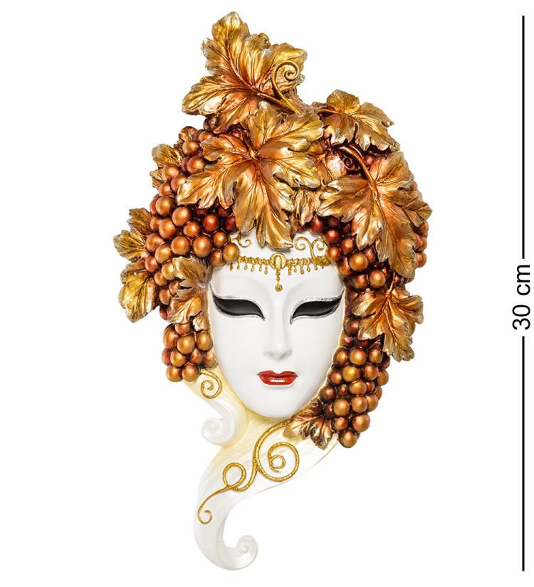 Венецианская маска Виноград Veronese WS-354