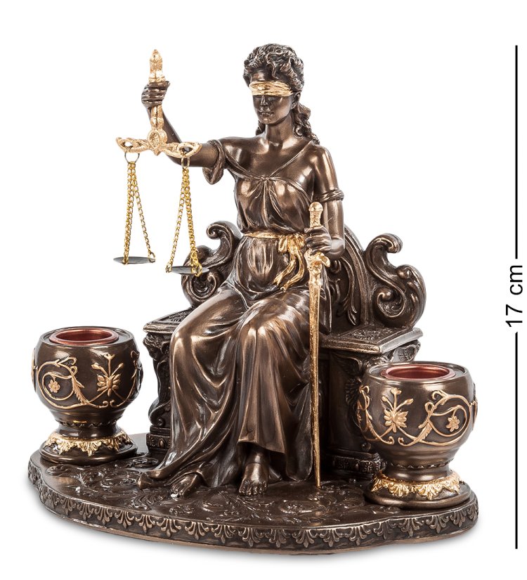 Статуэтка-подсвечник Фемида Veronese WS-14/ 2
