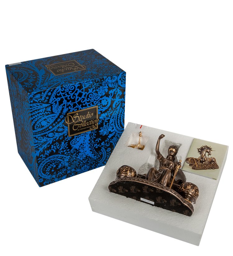 Статуэтка-подсвечник Фемида Veronese WS-14/ 2, упаковочный вид