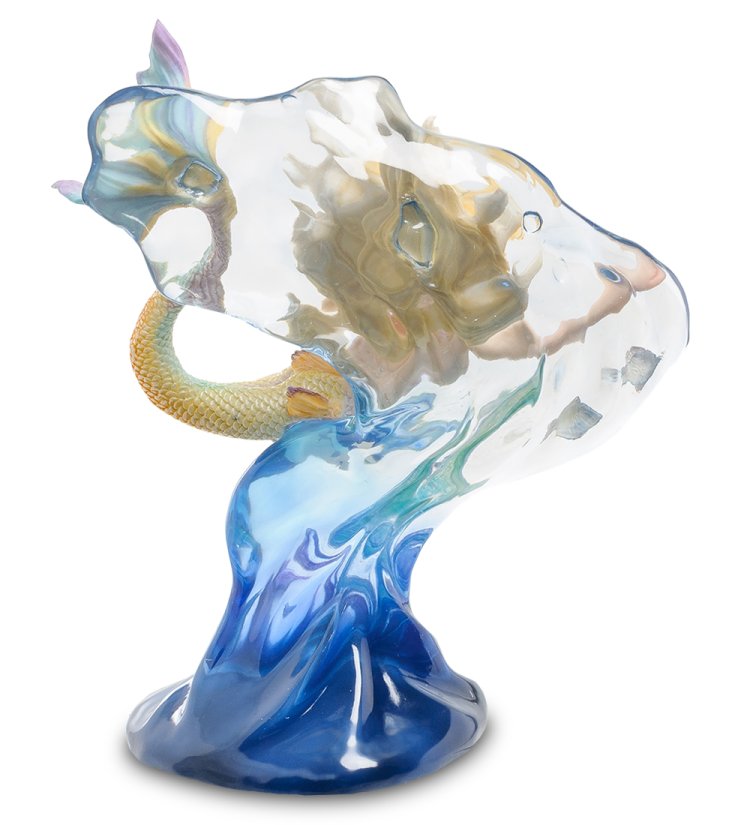 Статуэтка в стиле Фэнтези Русалка Veronese WS-259, оборотная сторона
