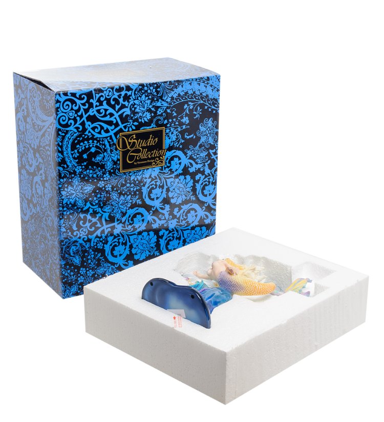 Статуэтка в стиле Фэнтези Русалка Veronese WS-259, упаковочный вид