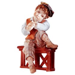 Фарфоровая статуэтка кукла Мартино