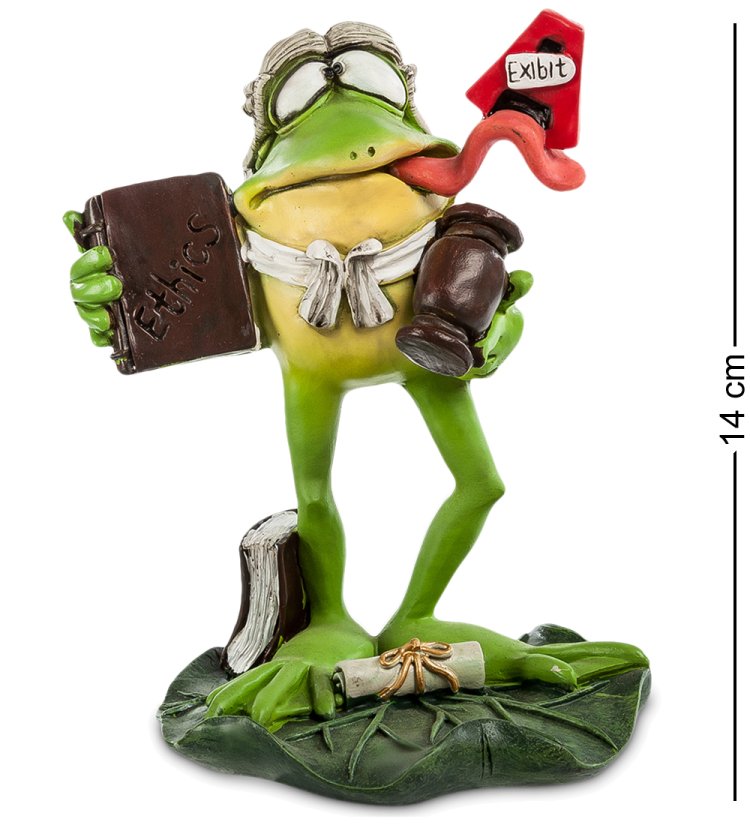 Фигурка лягушка Судья The Comical World of Stratford RV-302