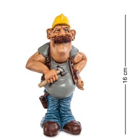 Маленькая Статуэтка Строитель