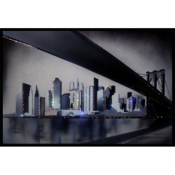 Картина Бруклинский мост c кристаллами Swarovski