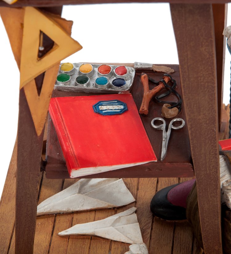 Статуэтка Учительница Математики - The Teacher Forchino FO-85531, увеличенный вид деталей