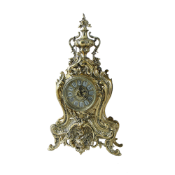 Бронзовые часы Золотой Флор