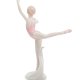 Статуэтка из фарфора Разминка Гимнастки Veronese WS-241, фотография сбоку