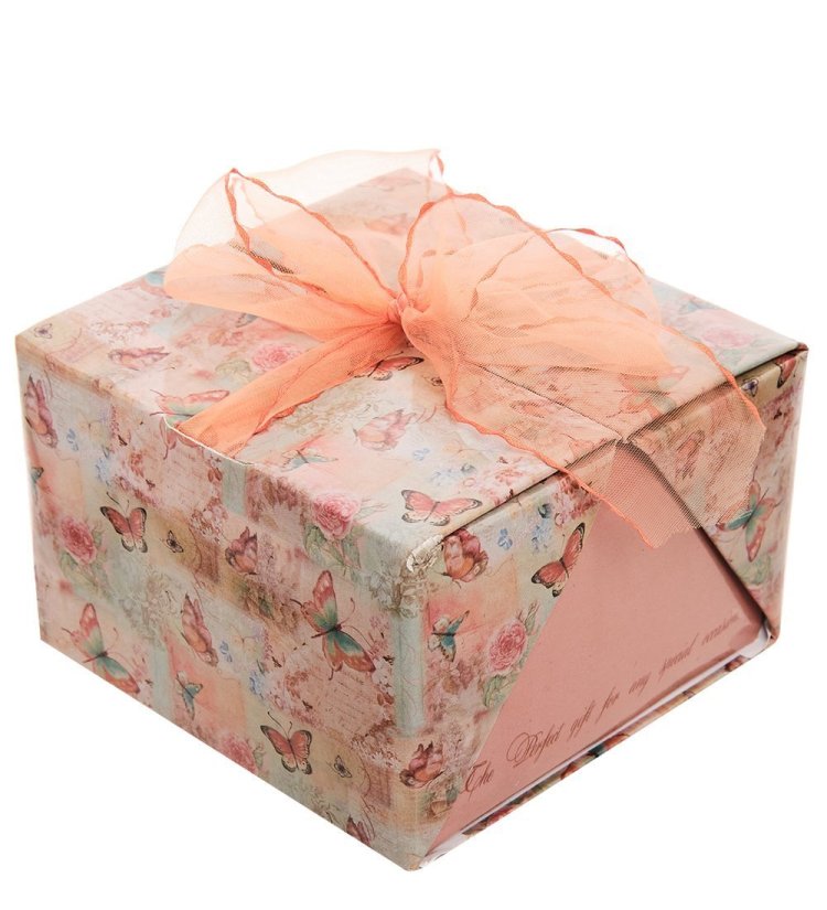 Статуэтка из фарфора Лягушка с полевыми цветами Pavone JP-95/ 3, упаковка