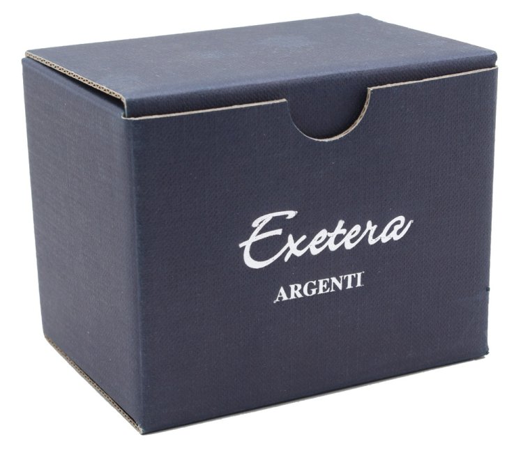 Статуэтка Павлин с посеребрением Exetera Argenti 46-250401, упаковка