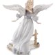 Статуэтка из фарфора Ангел с девочкой на мостике Pavone JP-10/ 15, фотография со спины