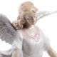 Статуэтка из фарфора Ангел с девочкой на мостике Pavone JP-10/ 15, фотография ангела