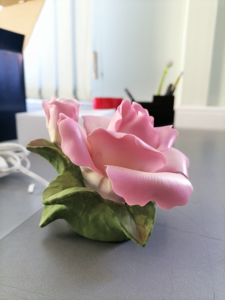 Аромасветильник из фарфора Роза Pavone CMS-16/ 7, фото со склада