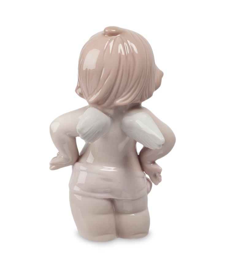 Фигурка из фарфора возмущенный Амурчик Pavone JP-09/ 8, фотография со спины