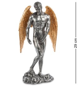 Статуэтка Ангел с Ярко-Золотыми Крыльями