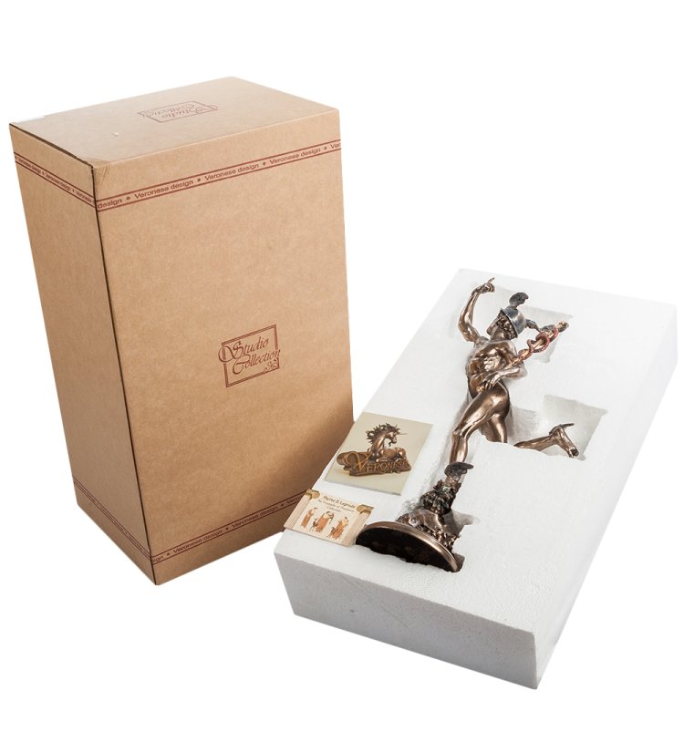 Статуэтка Гермес-Бог торговли Veronese WS-495/ 1, упаковочный вид