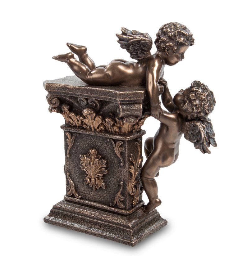 Часы Два ангелочка Veronese WS-630, оборотная сторона