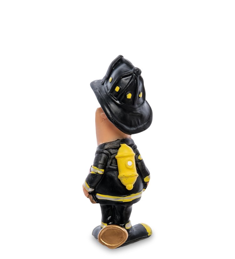 Статуэтка Пожарный в форме The Comical World of Stratford RV-630, оборотная сторона