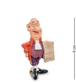 Статуэтка Моцарт с нотами