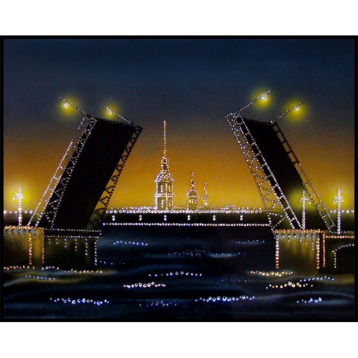 Картина дворцовый мост