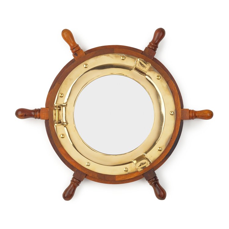 Зеркало Штурвал-Иллюминатор диаметр 60 см
