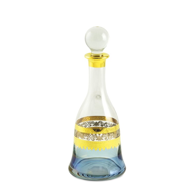 Графин из голубого хрусталя Adriatica Migliori De Luxe 25588