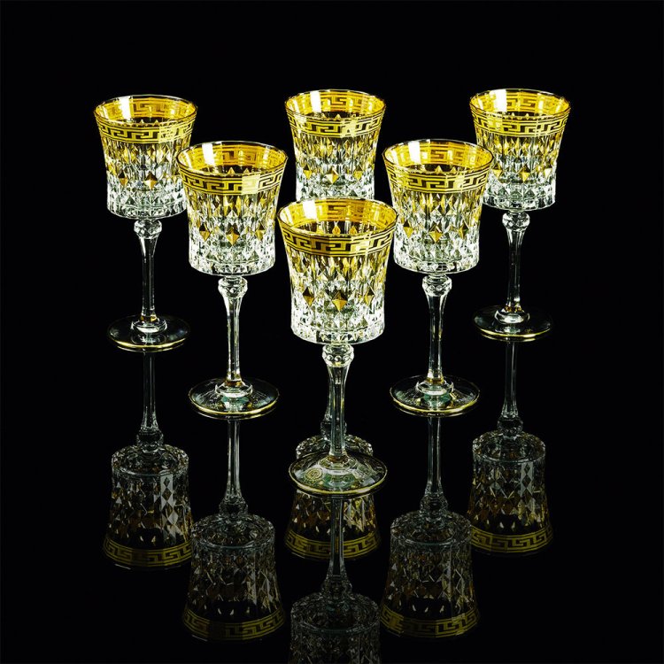 Набор бокалов для вина на 6 персон Imperia Migliori De Luxe 25533