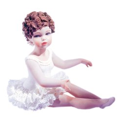 Фарфоровая Статуэтка кукла Каролин
