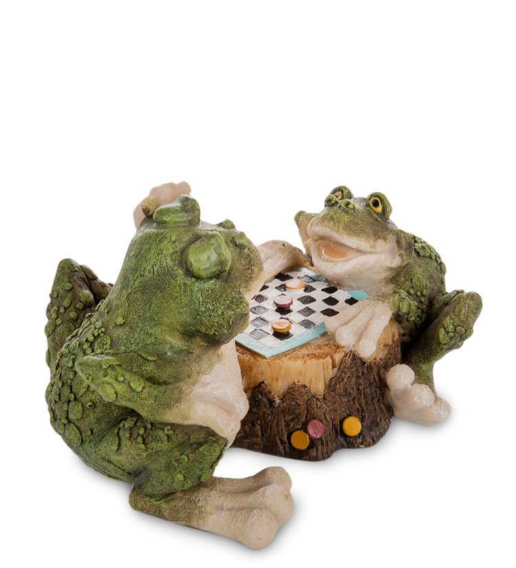Фигурка Лягушки - Партия в шашки Sealmark FG-6279-XC, оборотная сторона