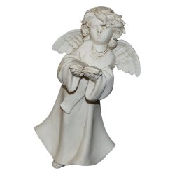 Фарфоровая музыкальная статуэтка Ангел с книгой