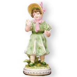 Статуэтка из фарфора девочка Алиса