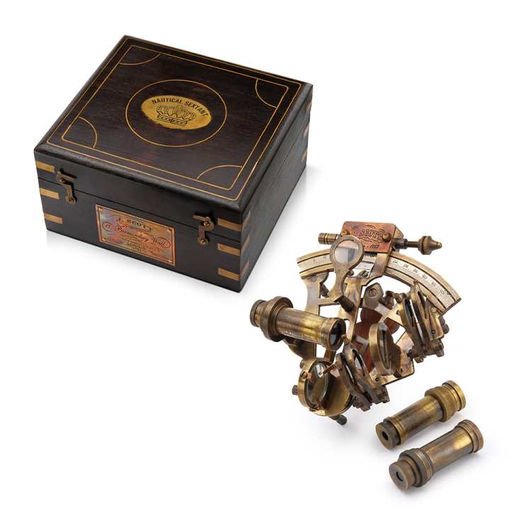 Навигационный морской секстант J. Scott 1753 МК-1280