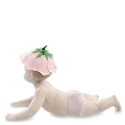Статуэтка из бисквитного фарфора Мальчик Pavone JP-13/ 9, вид профиль