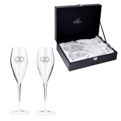 Набор из 2-х фужеров для шампанского Свадебные